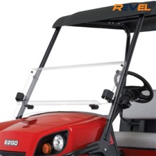 Cushman Hauler EZGO Terrain OEM Clear Windshield for 12-18 Golf Carts PN 638372 picture