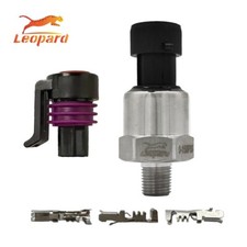 Universal Stainless Steel Oil Fuel Pressure Sensor 1/8 NPT with connector 150psi picture