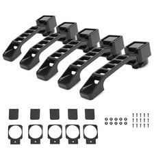 For Jeep Wrangler JK/JKU 2007-2018 Black Exterior Door Handles Aluminum Kit picture