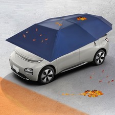 4.2M Semi Automatic Car Umbrella Tent Roof Cover Remote Anti-UV Sunshade picture