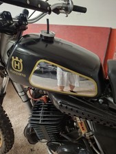 Vintage Husqvarna gas tank picture