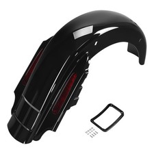 LED Rear Fender System Fit For Harley Road Electra Glide 1993-2008 Vivid Black picture
