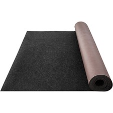 VEVOR Bass Boat Carpet Cutpile Marine Carpet 5.9x36 ft Charcoal Black In/Outdoor picture