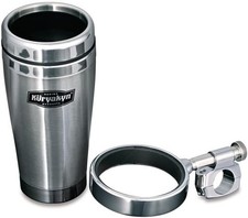 Kuryakyn Drink Holder Perch Mount Chrome with Stainless Mug - 1463 picture
