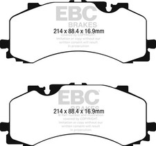 EBC Yellowstuff Brake Pads for Audi Q7 3.0L Supercharged – Fits 2016-2020 picture