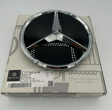 MERCEDES A CLASS W177 GENUINE FRONT BUMPER GRILL BADGE A1778884200/A0008880400 picture