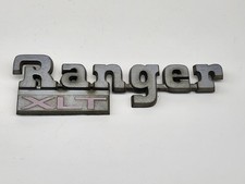 1983-1988 Ford Ranger XLT Fender Emblem Logo Nameplate OEM picture