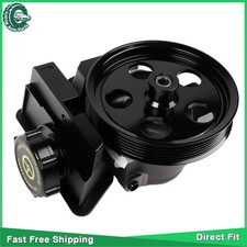 Power Steering Pump w/ Pulley & Reservoir For 2006-11 Ford Focus Transit Connect picture