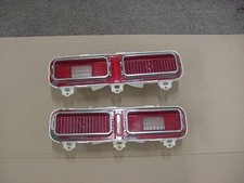1973 1974 CHEVY Nova SS Tail & Backup Light Lens OEM Left & Right picture