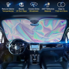 Car Sunshade Front Window Sun Shade Windshield Cover Visor UV Umbrella Foldable picture