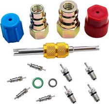 R12 to R134A AC Retrofit Fitting Adapter Kit, R12 R22 to R134A High/Low Fitting picture