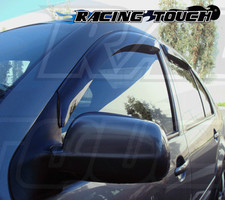 JDM Window Visor Deflector Out-Channel Smoke Tinted 4pcs For Audi A8 94-02 picture