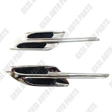 Bentley Continental GT Fender Air Vent Grille Chrome 3W3821273B 3W3821274B picture