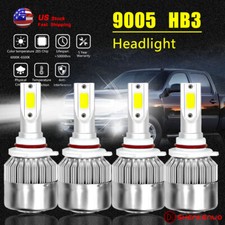 For Chevrolet Silverado 3500 HD 95-2018 LED Headlight Kit High/Low Beam 9005 HB3 picture