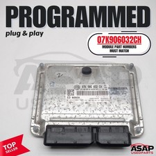 ECM ECU 2.5L VW BEETLE BASE 2009 07K906032CH Plug & Play 🐔 picture