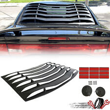 Rear Window Windshield Louver Cover Sun Shade Vent For Dodge Charger 2011-2023 picture