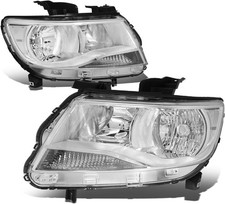 FOR 15-20 CHEVY COLORADO OE STYLE CHROME HOUSING CLEAR CORNER HEADLIGHT LAMPS picture