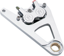 Performance Machine Classic Single Disc Front Brake Caliper Kit - Chrome picture