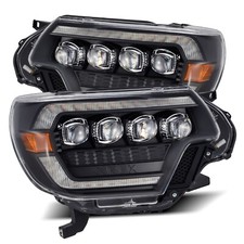 For 12-15 Toyota Tacoma AlphaRex Black Nova LED Projector Headlights Headlamps picture