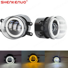 Pair Fog Lights Driving Lamp LED Right & Left Side Car Accessories Replacement picture