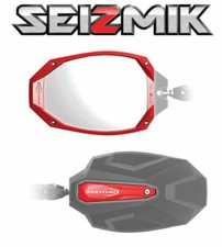 Red Seizmik Photon Side View Mirrors for 2014-2023 Polaris RZR 1000 XP /1000 XP4 picture
