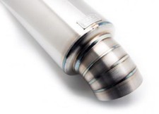 Blox Racing Street Muffler - Turndown Tip - Inlet: 3'' BXEX-00108 Universal picture