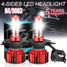 9003 H4 LED Headlight Bulbs Kit 10000W 1000000LM Hi/Lo Beam Super Bright White picture