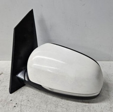 2015-2018 Kia Sedona Left Driver LH Side View Power Mirror Door White Oem 15-18 picture