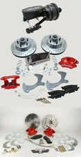 1957-59 FORD Galaxie Front & Rear Disc Brake Kit Drilled Rotors Wilwood Calipers picture