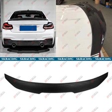 Forged Carbon/Carbon Fiber Rear Spoiler Wing Fits BMW 2 Series F22 Coupe 14-21 picture