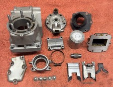 99-02 Kawasaki KX125 KX 125 56mm Sleeved Cylinder HEAD Jug Exhaust Power Valve picture