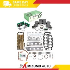 Full Gasket Set Pistons Bearings Fit 08-10 Dodge Ram Durango Jeep Commander 4.7L picture