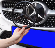 Mercedes benz Gloss Black Star Emblem Cover  7.28