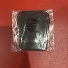 NOS 1960-1970's Porsche Factory / Dealer Leather Keychain Pouch - 911.722.011.00 picture
