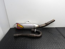 06-08 KAWASAKI KX 450F KX450 AFTERMARKET FULL FMF EXHAUST PIPE & MUFFLER NICE picture