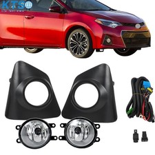 A Pair Fog Lights Driving Lamp Pari+Switch Fit For Toyota Corolla 2011 2012 2013 picture