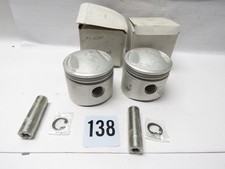 * (2) NOS V-Twin Pistons 11-0220 Low Compression 3 7/16