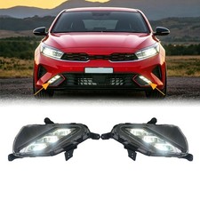 New 2PCS LED Fog Light For 2022 2023 2024 Kia Forte Fog Lamp Left & Right Side picture
