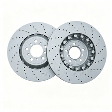 Set of 2 Front 380mm Brake Disc Rotors For 2015-2020 BMW F80 F87 F82 M2 M3 M4 US picture