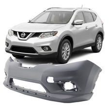 2014-2016 Nissan Rogue S SL SV Primed Front Bumper Cover NI1000293 620224BA0H picture