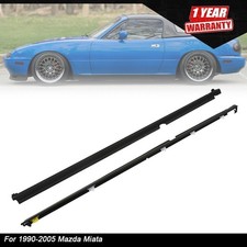 For 1990-2005 Miata L&R Door Glass Window Weatherstrip Seals Set NA01-58-810F picture