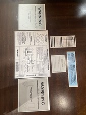 2001 Dodge Viper Emissions Sticker & Door Decals Replacement Set picture