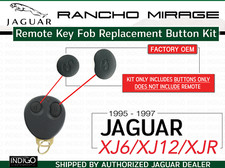 New Jaguar Remote Key Fob Replacement Button Kit 1995-1997 XJ6 XJ12 XJR JLM20626 picture