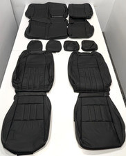 For Nissan Frontier Crew SV ProX Pro4X 2022-2025 Black Leather Seat Covers KR305 picture