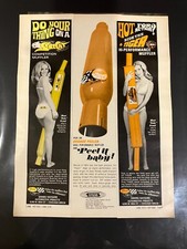 *READY to DISPLAY* 1969 Scat cat Muffler Wild One*Original* vintage car ad c picture