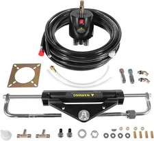 Boat Hydraulic Steering System Kit Marine Outboard Steering 150HP Outboard picture