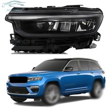 For 2021-23 24 Jeep Grand Cherokee Left LED Headlight W/O Leveling&Animation&DRL picture