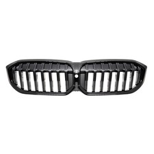 New Chrome / Gloss Black Front Grille Replaces 51115A1BFB0 picture