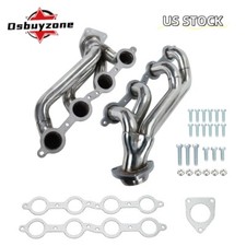 Shorty Exhaust Headers for 02-16 Chevy Silverado 1500 2500HD 3500HD 4.8 5.3 6.0L picture