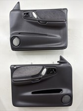 1997-2000 Dodge Dakota Power Front Driver & Passenger Side Door Panels OEM Agate picture